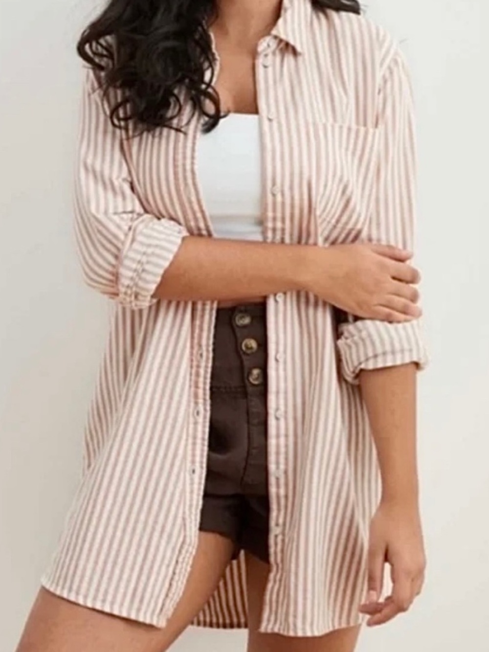 Aerie Oversized Button Up